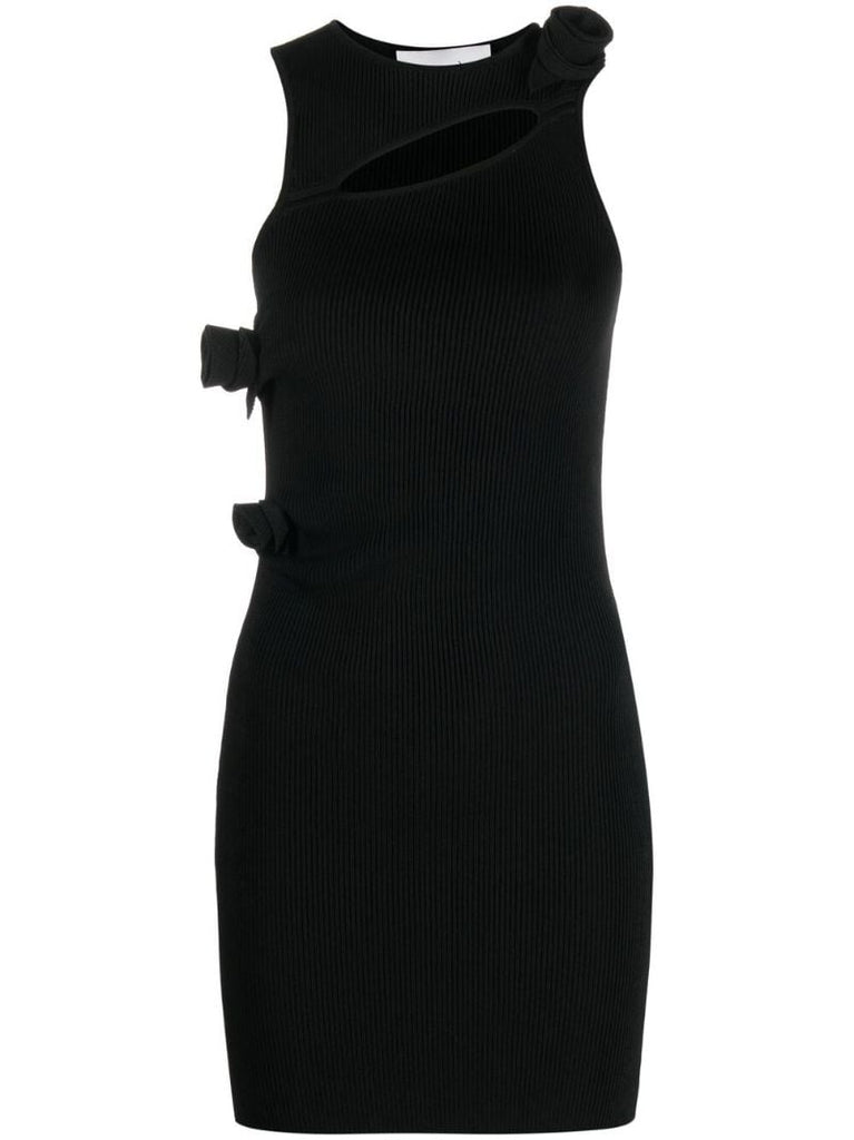 Black Cut-out Mini Dress