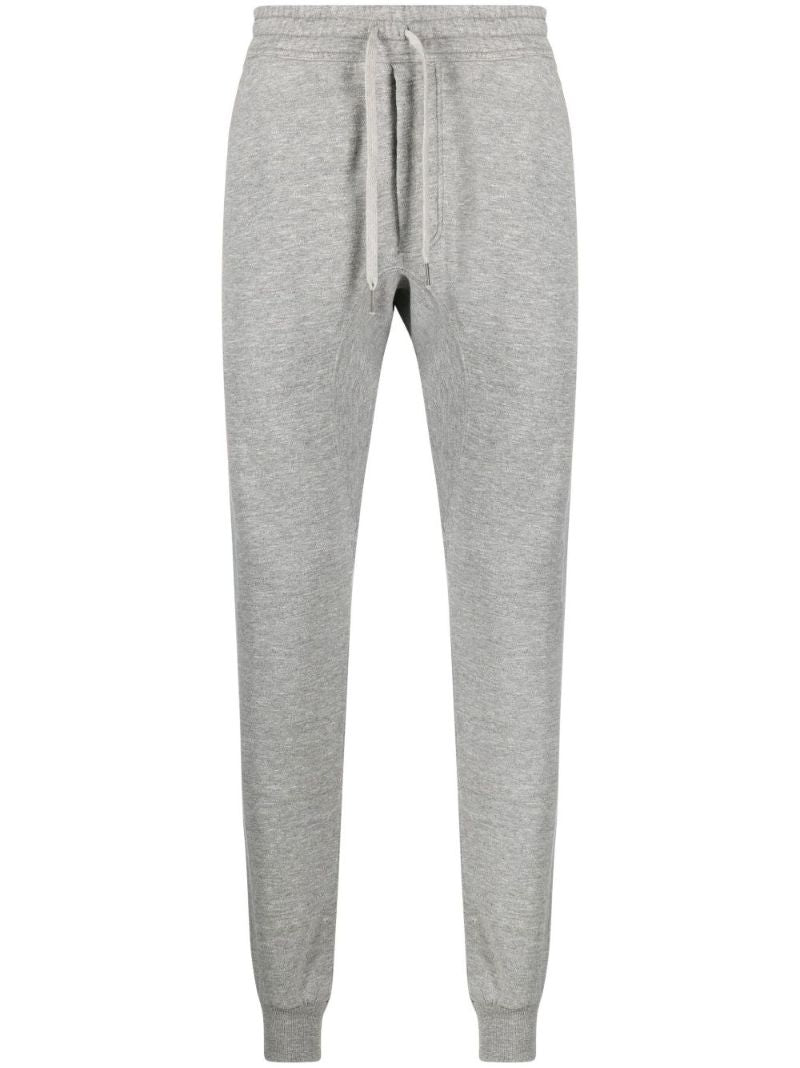 Grey Tapered Track Pants