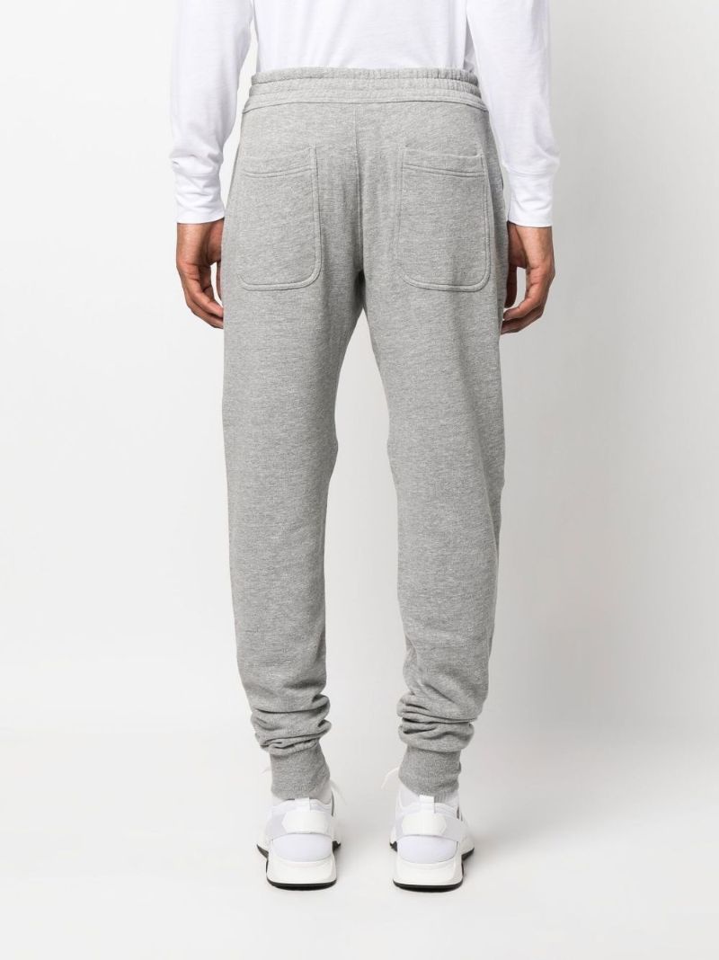 Grey Tapered Track Pants