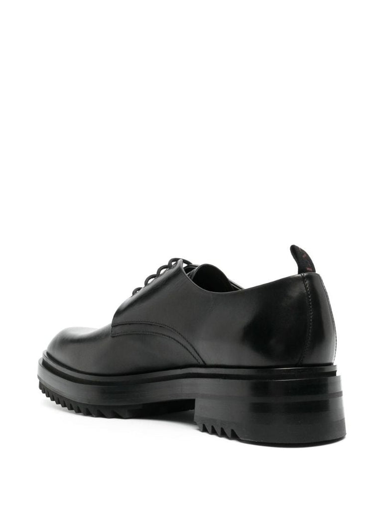 Black Alto Derby Shoes