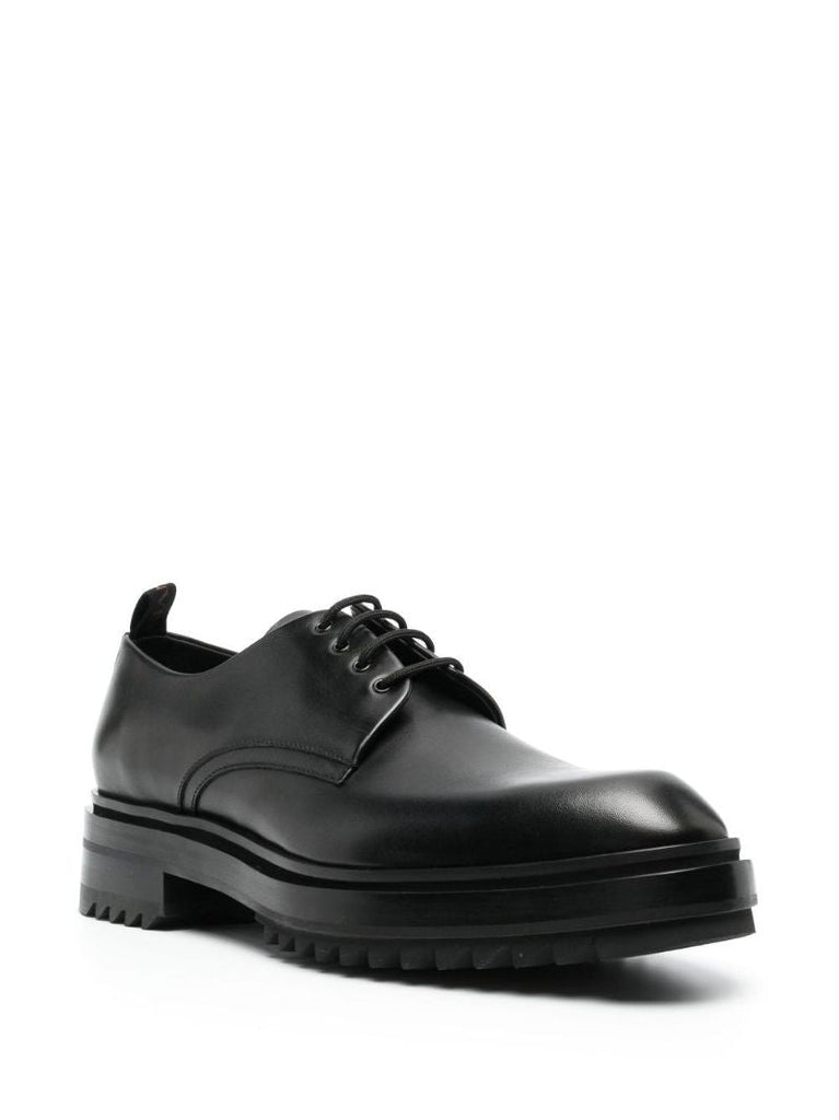 Black Alto Derby Shoes