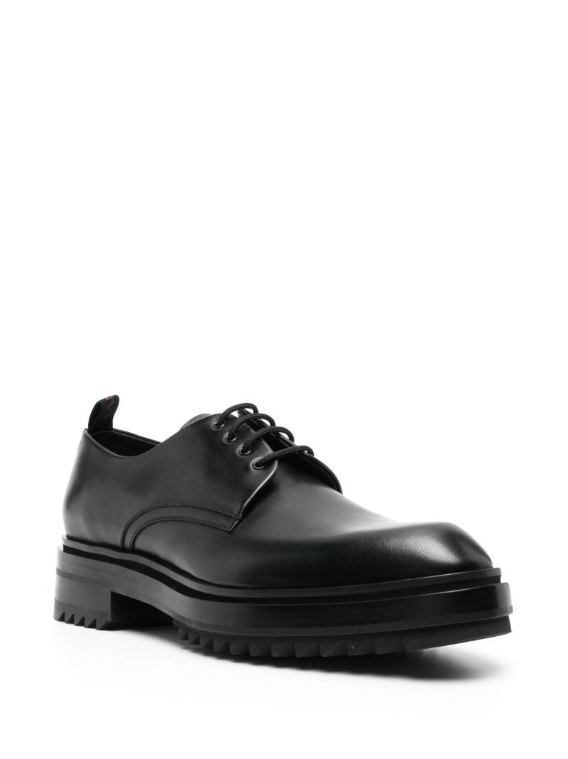 Black Alto Derby Shoes