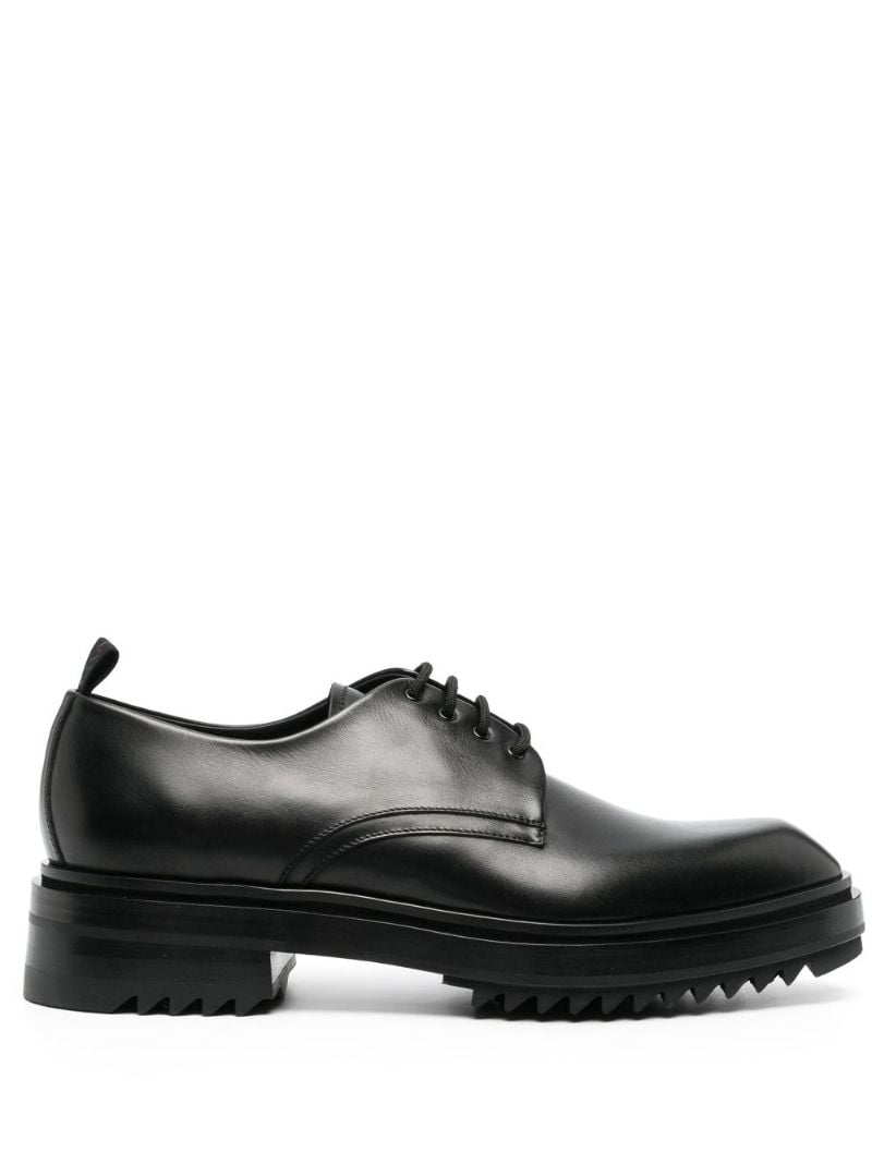Black Alto Derby Shoes