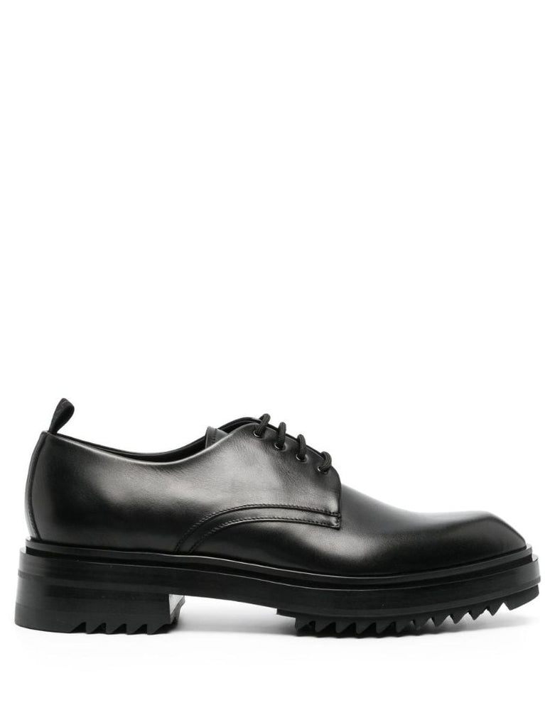 Black Alto Derby Shoes