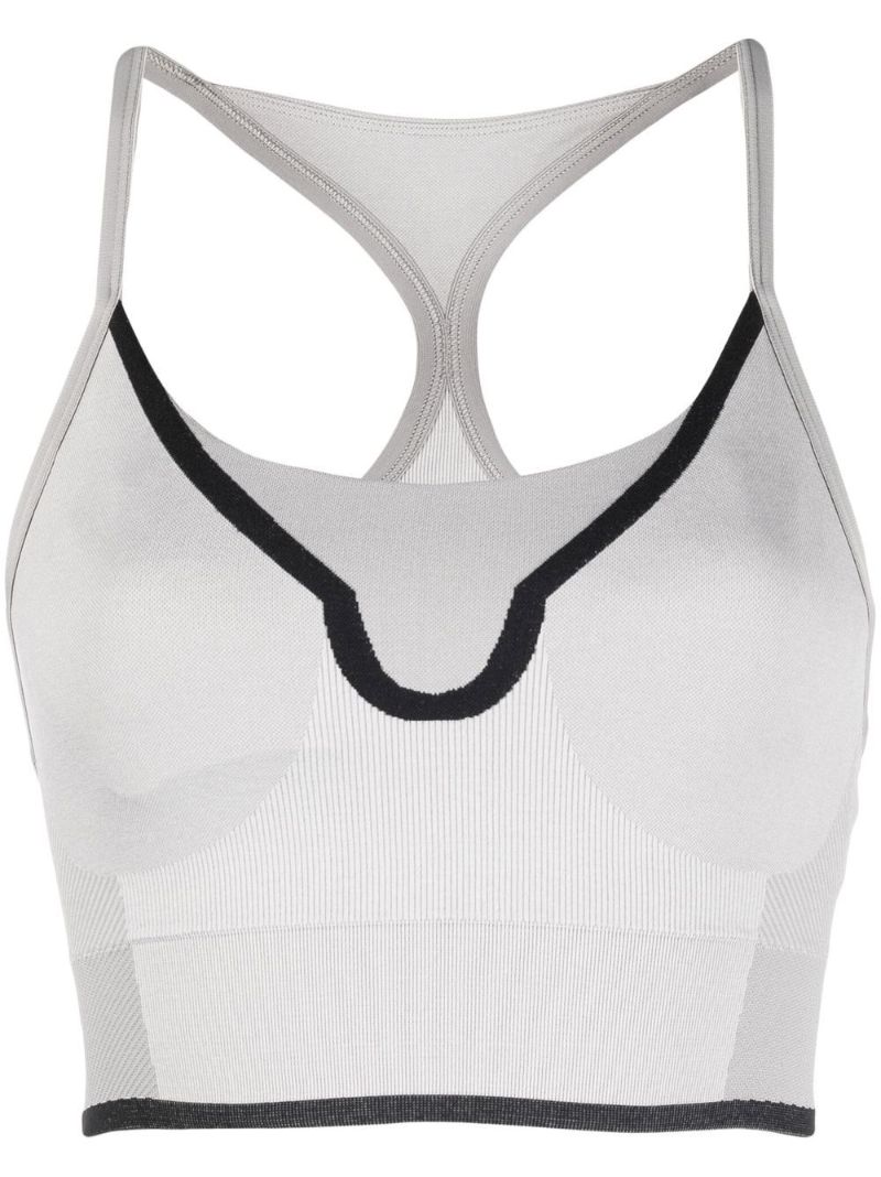 Grey Truestrength Seamless Sports Bra