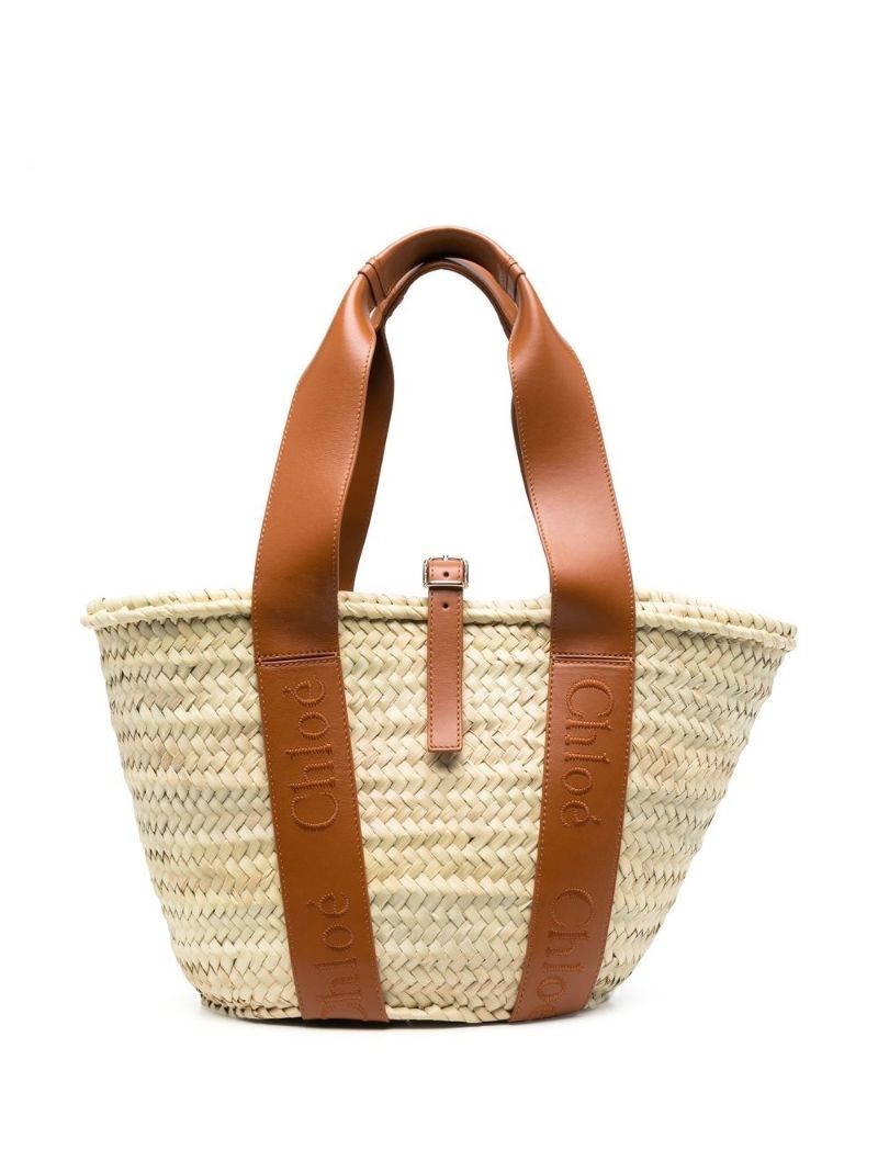 Beige Medium Sense Tote Bag