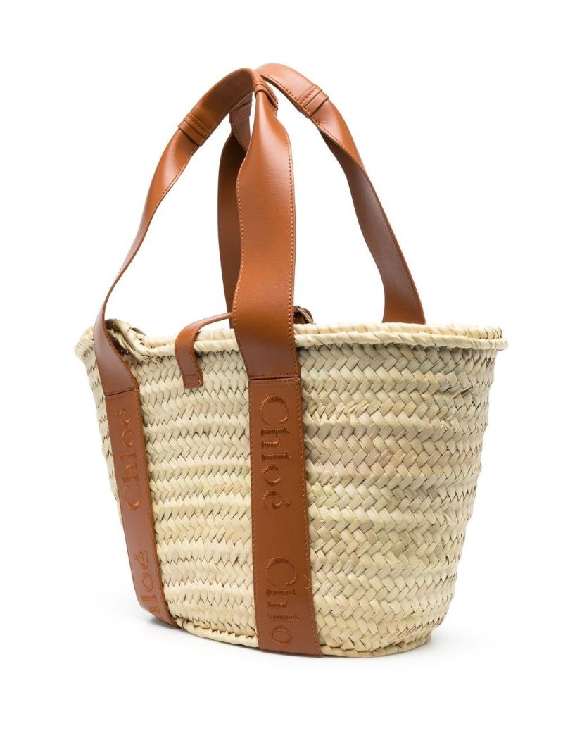 Beige Medium Sense Tote Bag