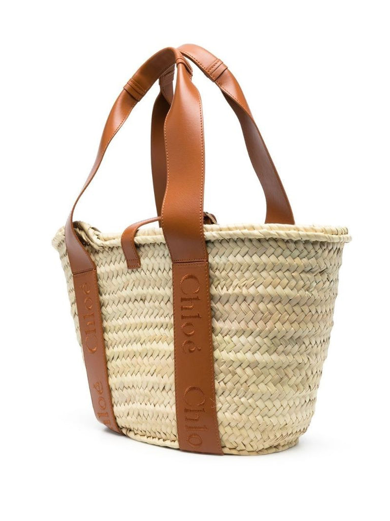 Beige Medium Sense Tote Bag
