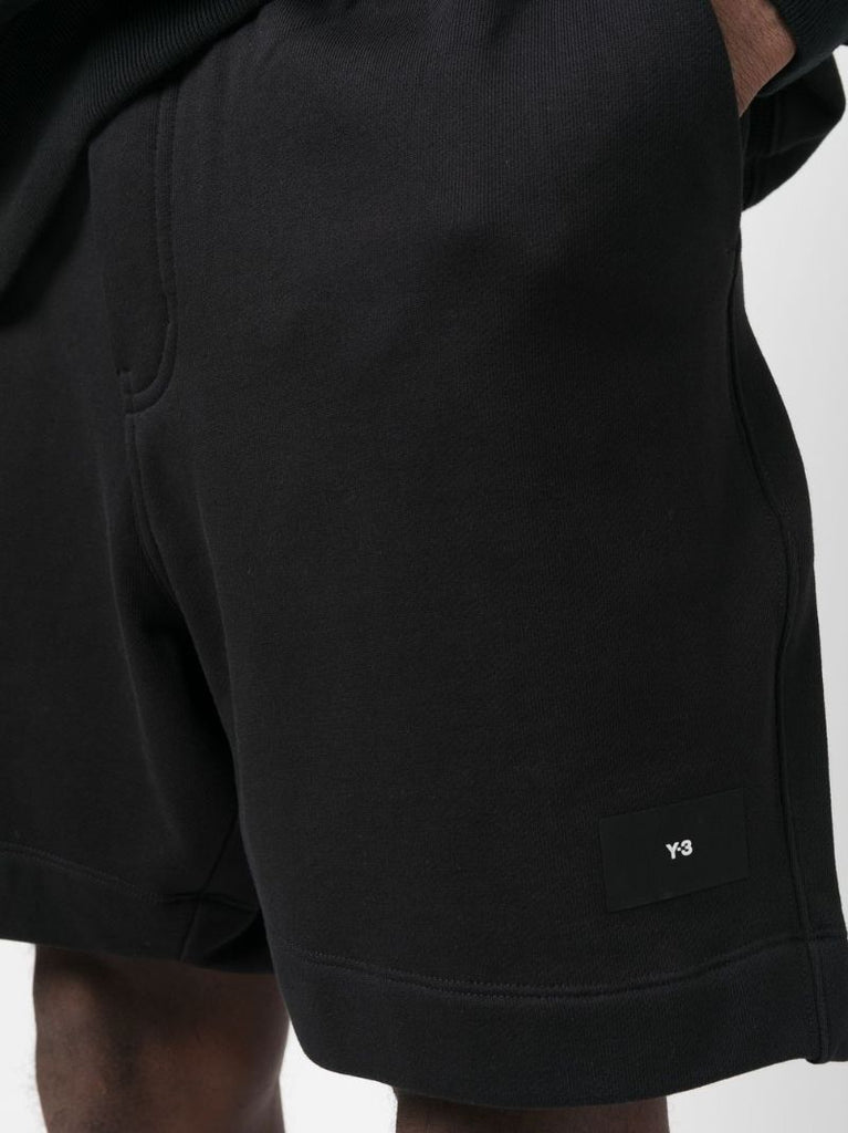 Black Terry Organic Cotton Shorts
