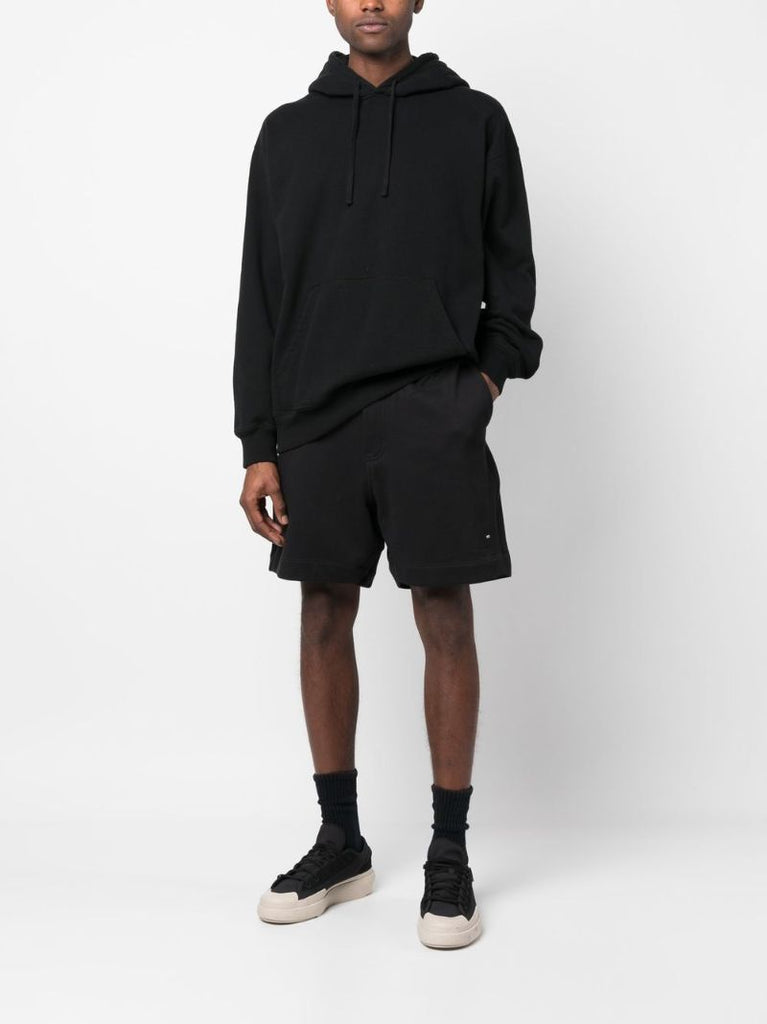 Black Terry Organic Cotton Shorts