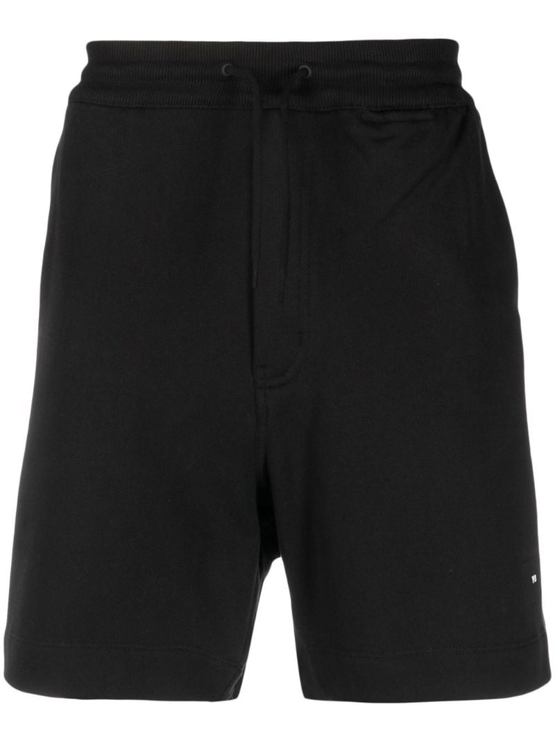 Black Terry Organic Cotton Shorts