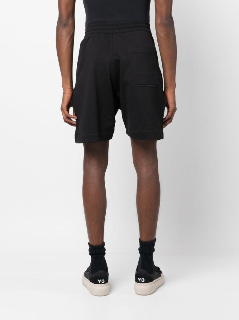 Black Terry Organic Cotton Shorts