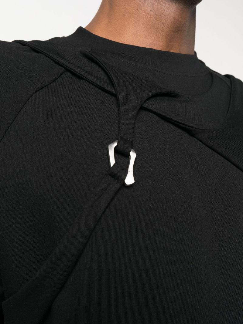 Black Tephra Cotton T-shirt