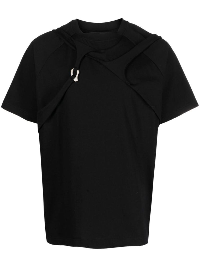 Black Tephra Cotton T-shirt