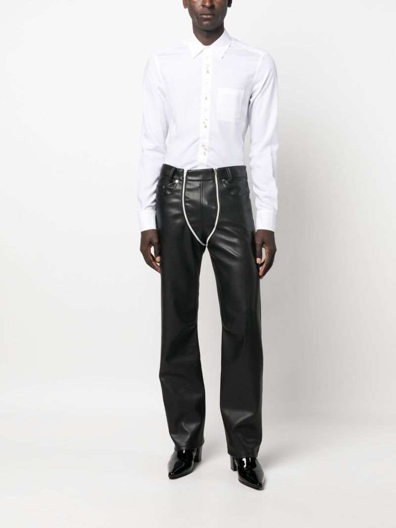 White Rose AppliquÃ_x0083_Â© Shirt