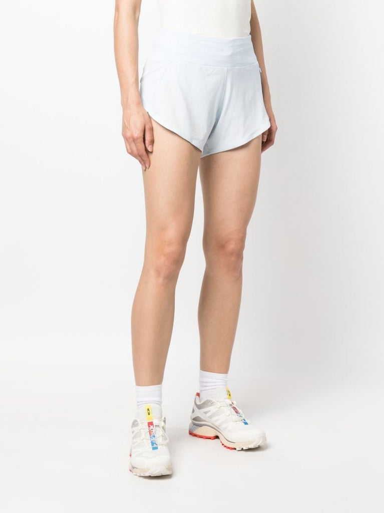 Blue Hudson 4 Inch Running Shorts