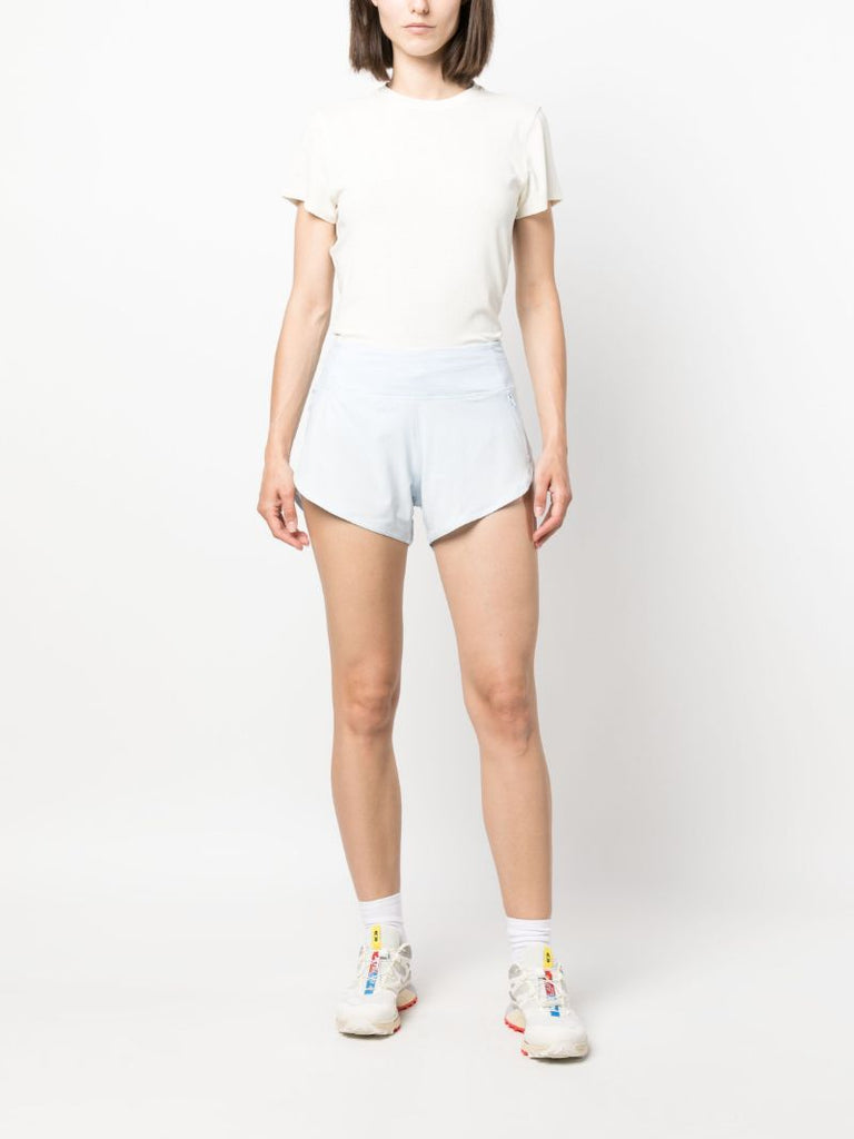 Blue Hudson 4 Inch Running Shorts