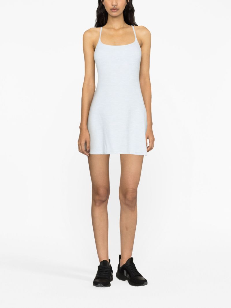 Blue Move Free Mini Dress