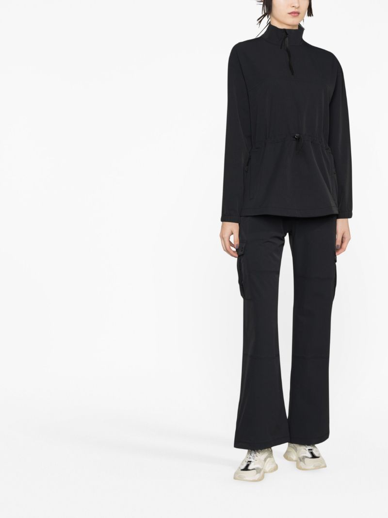 Black Rectrek Pullover Jacket
