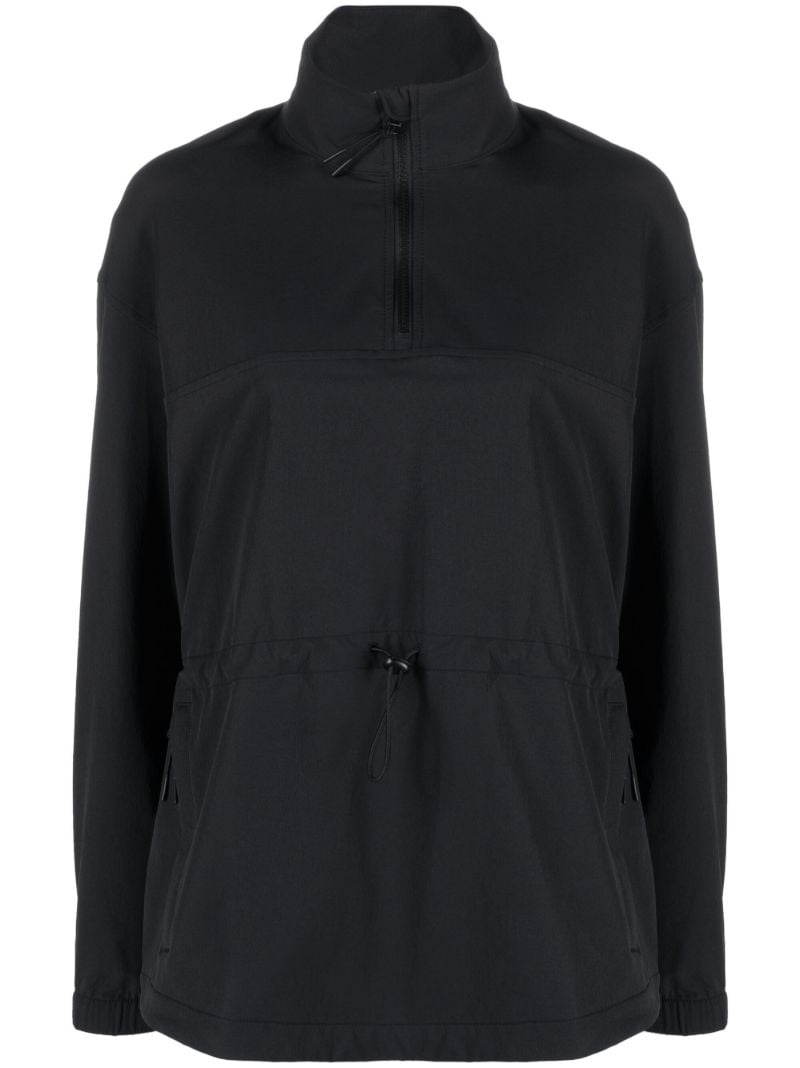 Black Rectrek Pullover Jacket