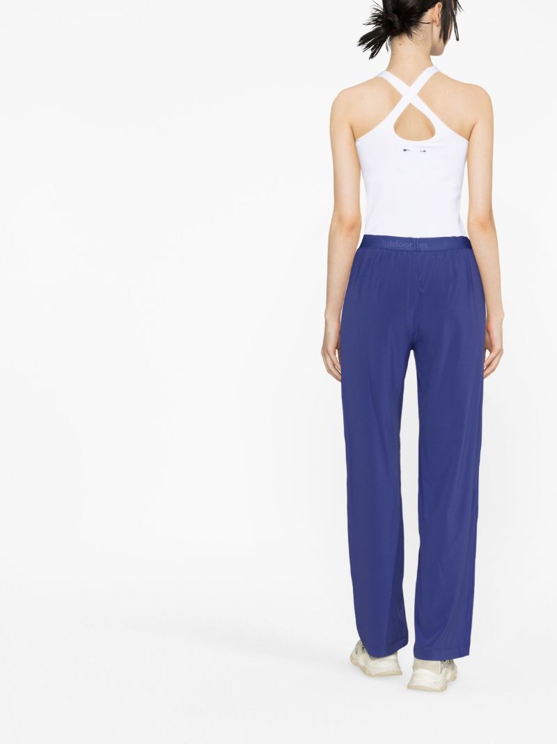 Blue Relay Wide-leg Trousers