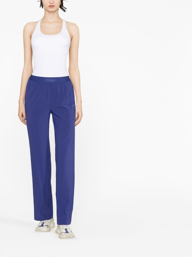 Blue Relay Wide-leg Trousers