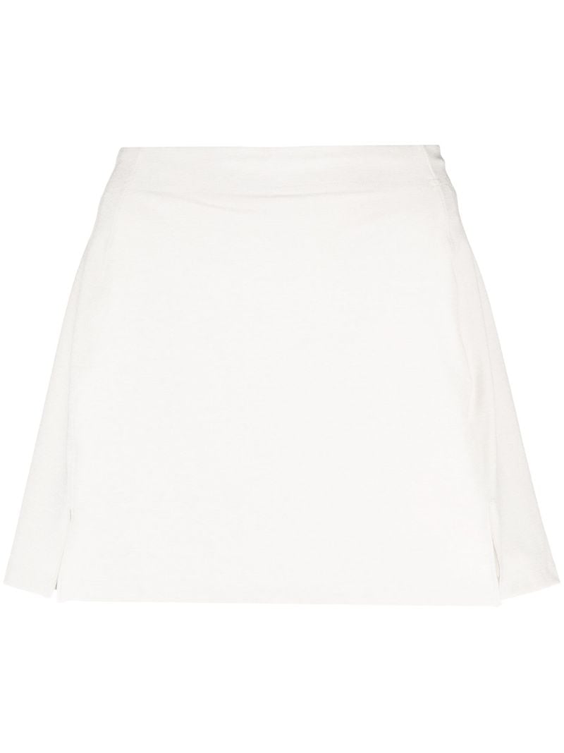 White Warmup 2.5" Skorts