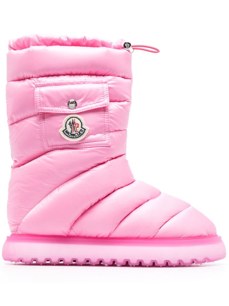 Pink Gaia Pocket Mid-calf Snow Boots
