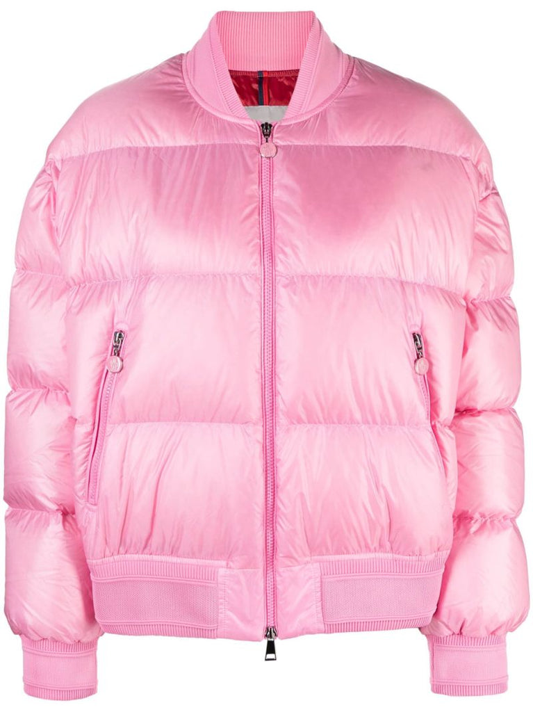 Pink Merlat Down Bomber Jacket
