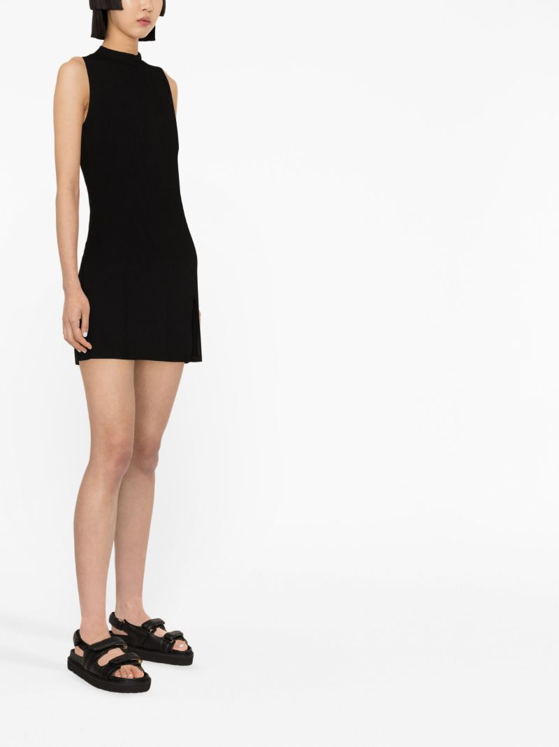 Black Skylar Knit Mini Dress