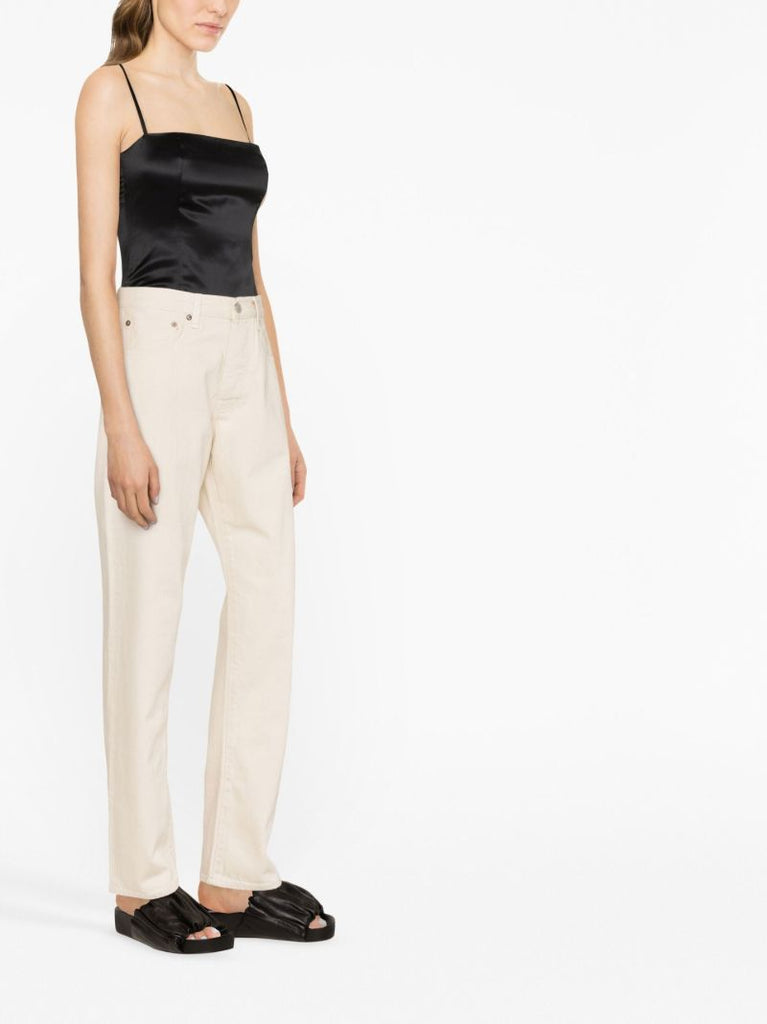 Black Overland Silk Camisole Top