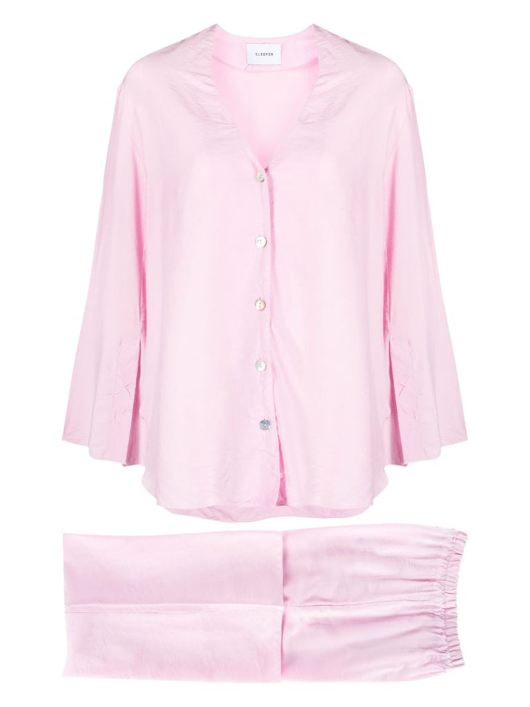 Pink Never Iron Pyjamas