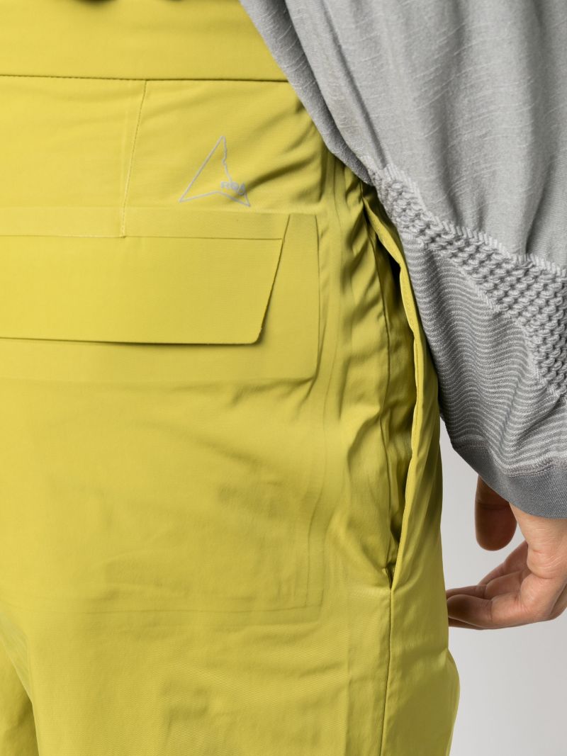 Yellow Wide-leg Trousers
