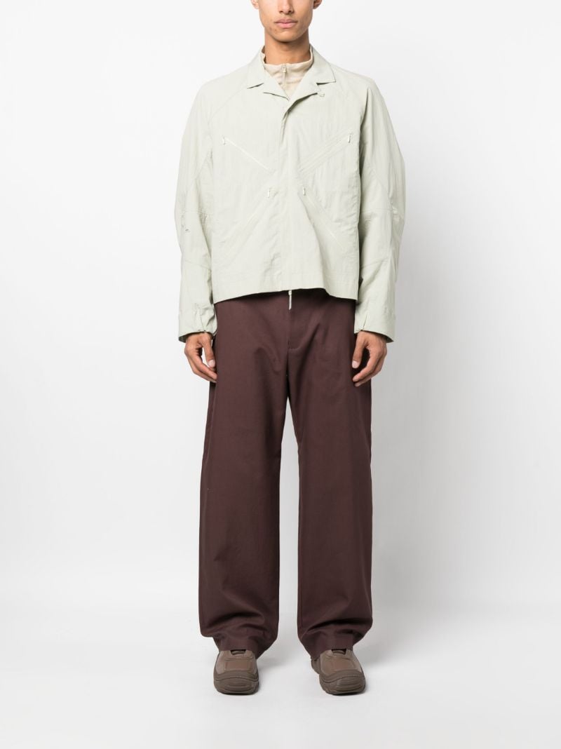 Neutral Camp Collar Shirt Jacket