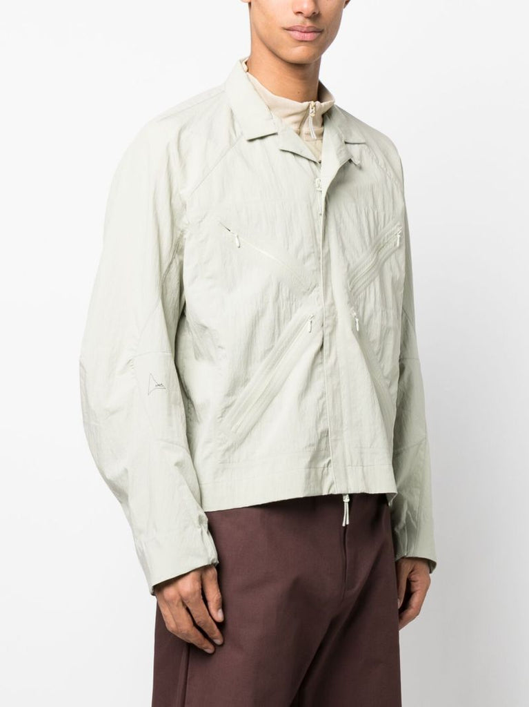 Neutral Camp Collar Shirt Jacket