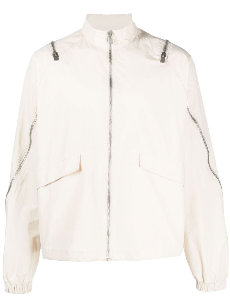 Neutral Haze Windbreaker Jacket