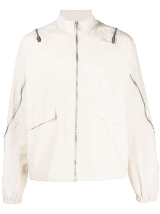 Neutral Haze Windbreaker Jacket