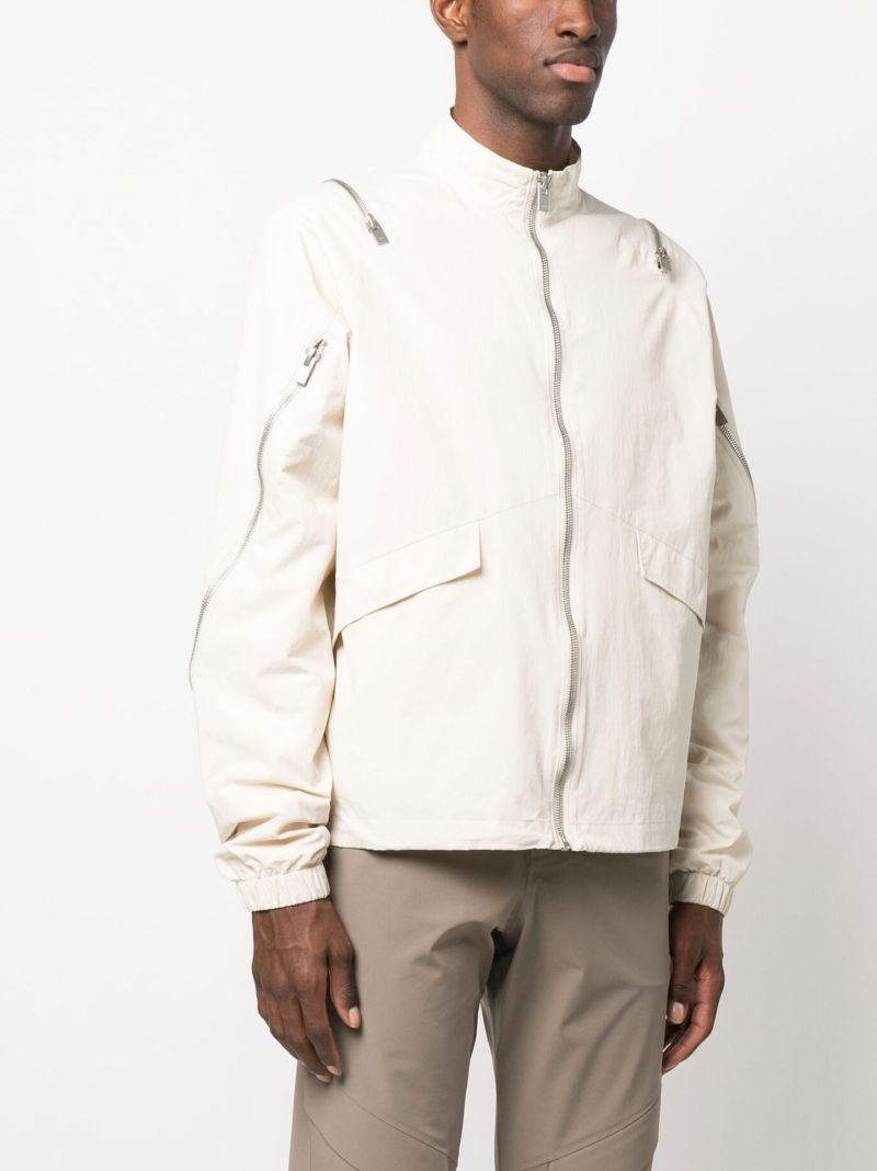 Neutral Haze Windbreaker Jacket