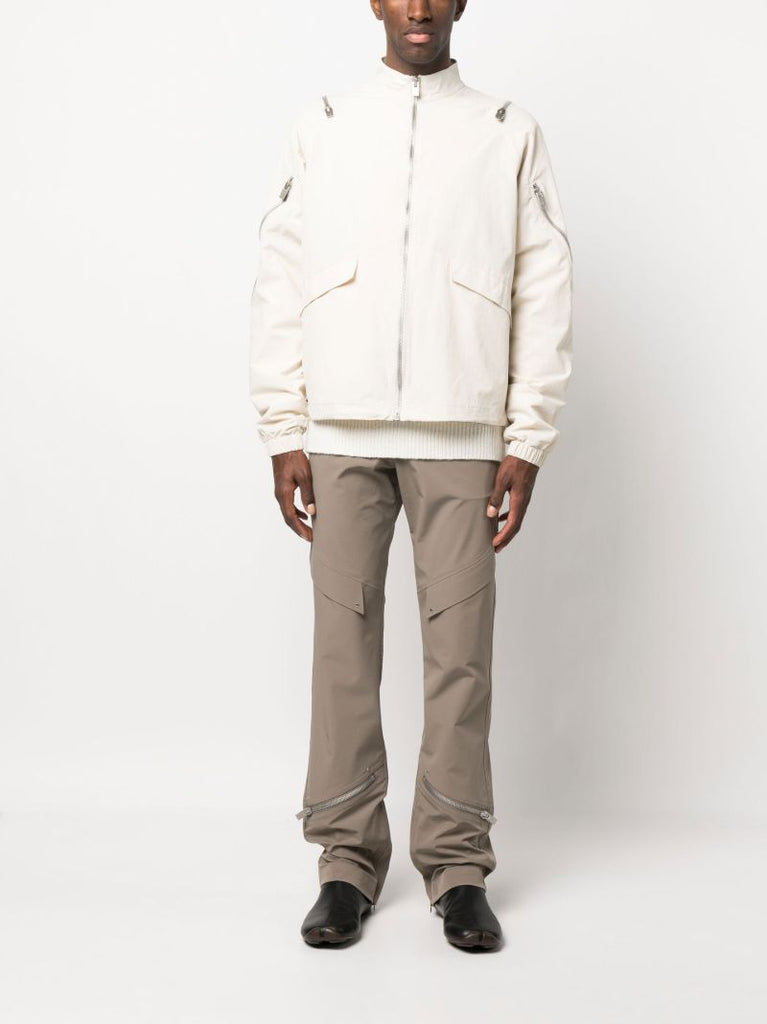 Neutral Haze Windbreaker Jacket