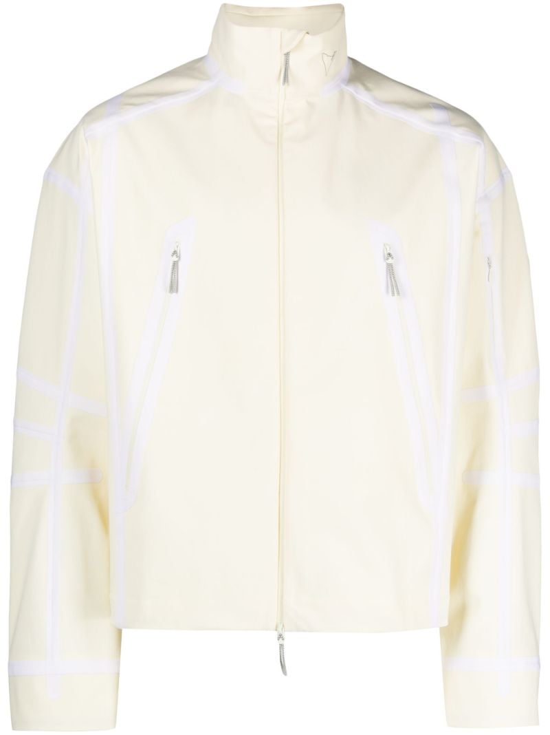 Neutral Softshell Zipped Track Jacket