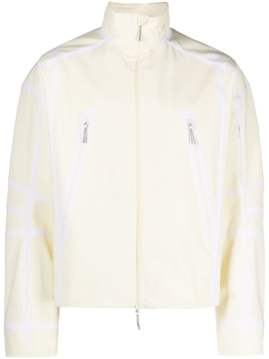 Neutral Softshell Zipped Track Jacket