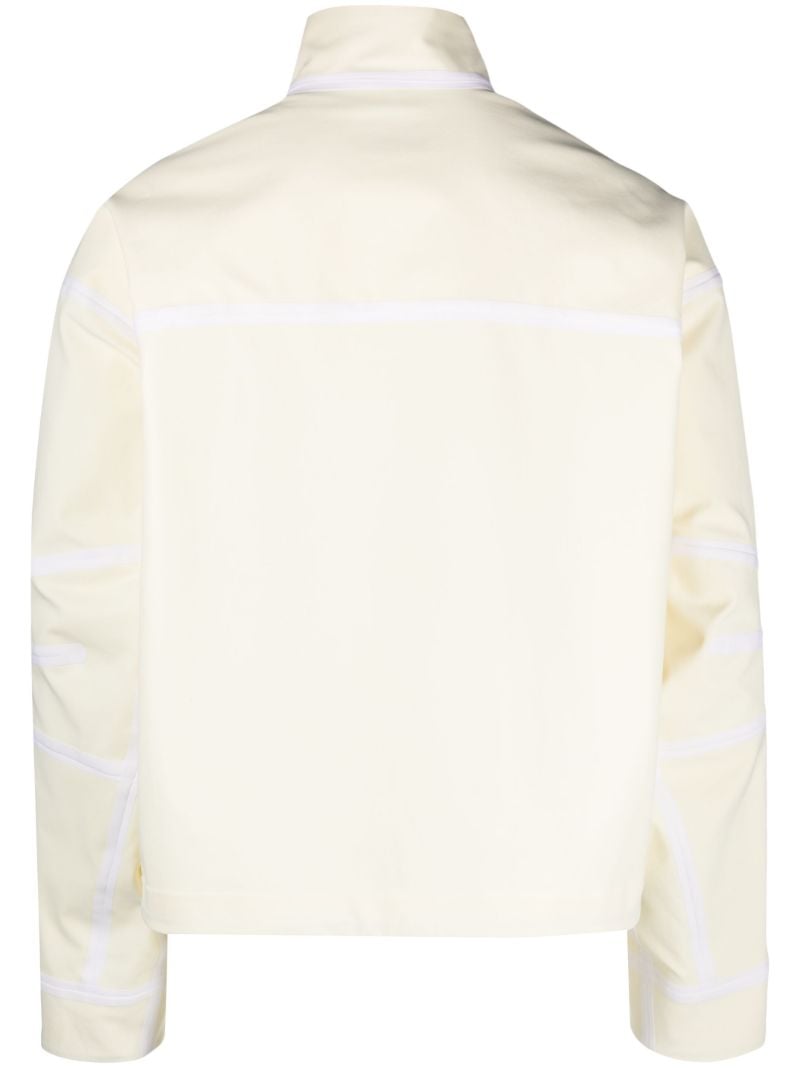Neutral Softshell Zipped Track Jacket
