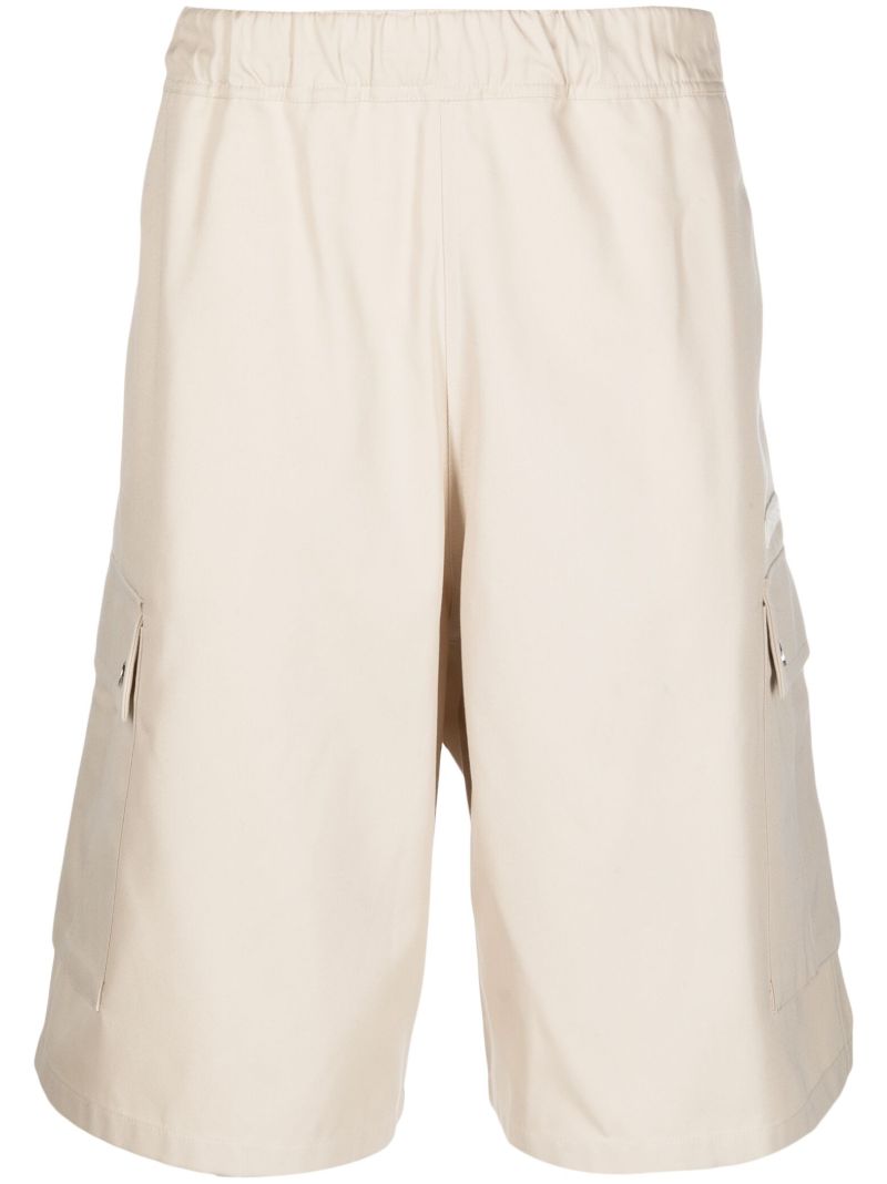 Neutral Cargo Bermuda Shorts