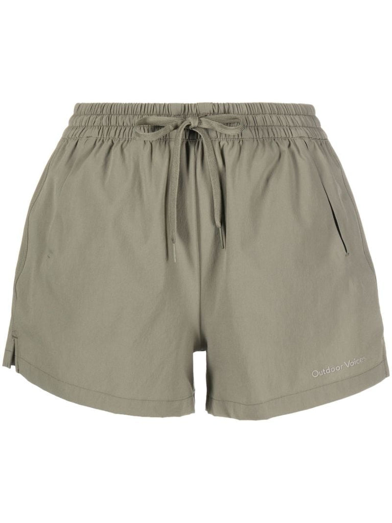 Green Doing Things 2.5 Inch Running Shorts