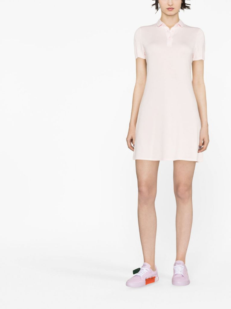 Pink Birdie Polo Dress
