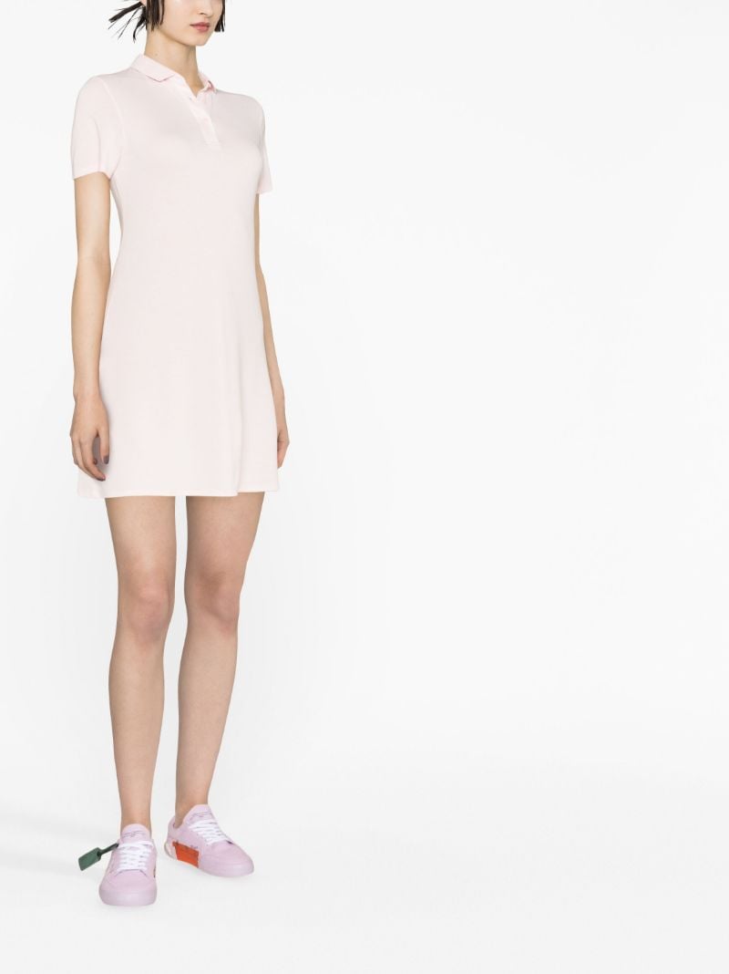 Pink Birdie Polo Dress