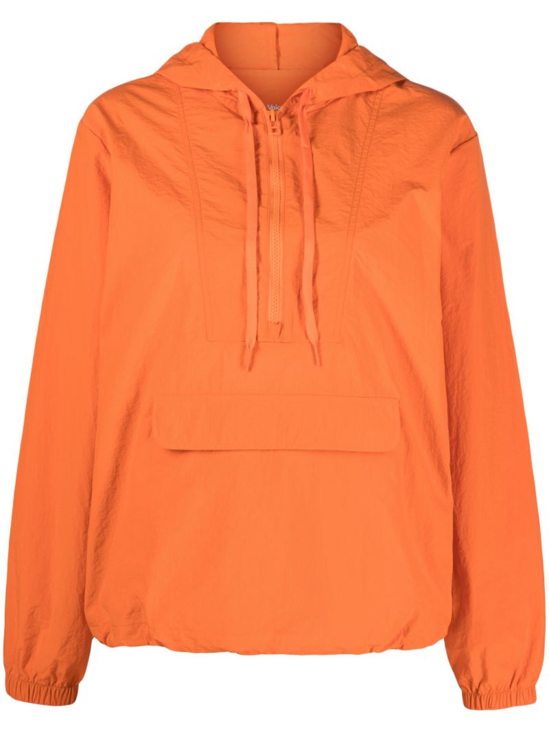 Orange Recnylon Hooded Jacket