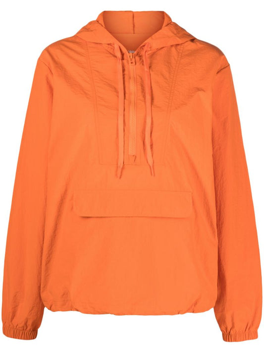Orange Recnylon Hooded Jacket