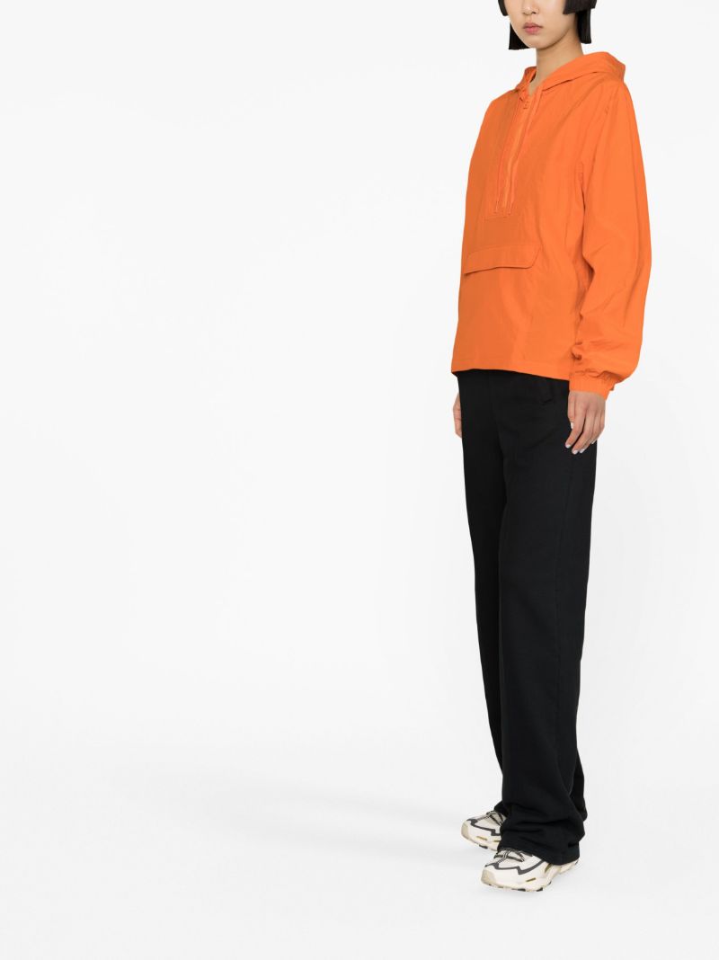 Orange Recnylon Hooded Jacket