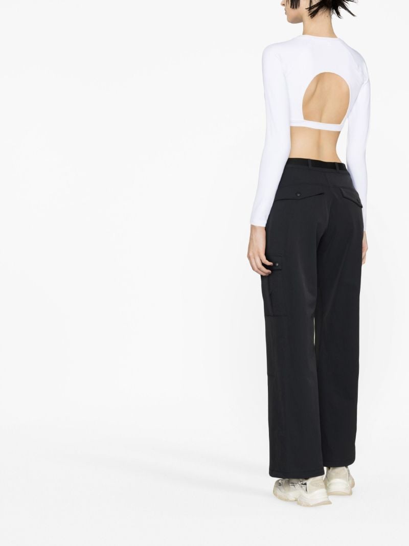 Black Rectrek Cargo Trousers
